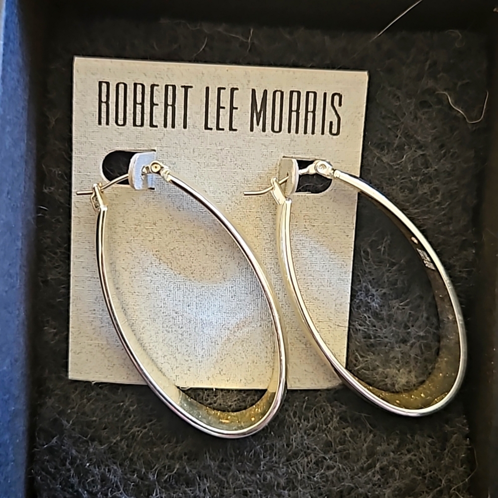 Robert Lee Morris Silver earrings